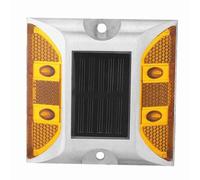 CFTGIW Solar Road Stud Light Bright Waterproof Aluminum Lamp for Guiding