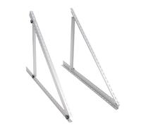 CFTGIW Soportes de Montaje de Panel Solar Ajustable de 41 Pulgadas con Patas de Inclinación Plegables para la Bote de Techo de Yates de Vehículos Recreativos y Sistemas Fuera de la