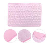 CFTGIW Summer Cotton Pet Dog Cat Mat de Enfriamiento Bed de Enfriamiento S Pad Pink Escenas SofáS Asientos 5 Pet Mat Dog Summer S Pad (50 * 40 cm)