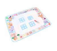 CFTGIW Tapete para Garabatos para Niños, Tablero de Escritura de Pintura Reutilizable de Gran Tamaño, Alfabeto, Frutas, Patrones de Animales, Juguetes Educativos con Bolígrafos para Explorar en