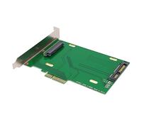 CFTGIW Tarjeta Vertical PCIe X4 a NVMe U.2 SSD SF8639 de 2,5 Pulgadas para 750 P3700/ PM963 Suministro Externo Sin Velocidad de Cable a U Tarjeta de Interfaz NVMe 3 0X4 de 5 Pulgadas Vertical Riser