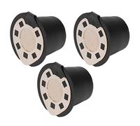 CFTGIW Taza de Cápsulas de café de 50 Ml con Cepillo de Cuchara Reemplazo Reutilizable de Acero Inoxidable para Línea Original Cromada You Yo Cápsulas de café Taza de recargableCafé (3 cepillos