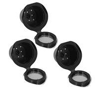 CFTGIW Taza de Cápsulas de café de 50 Ml con Cepillo de Cuchara Reemplazo Reutilizable de Acero Inoxidable para Línea Original Cromada You Yo Cápsulas de café Taza de recargableCafé (3 cepillos