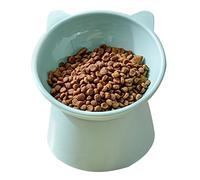 CFTGIW Tazón de Comida para Gatos Elevado, Inclinado, Elevado, Fácil de Usar para Mascotas, Comedero para Perros Pequeños, Puede Ser Anti Foo, Cuenco para Mascotas, Cuenco para Gatos, para Comida