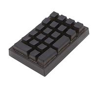 CFTGIW Teclado Numérico de 21 Teclas RGB Retroiluminado Ergonómico Pequeño Teclado Numérico Mecánico para Computadora Portátil La Tecla de Respuesta Negra Garantiza Que Las Numéricas Usen La de (de