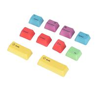 CFTGIW Teclas PBT Material Color Brillante Proceso de Sublimación Térmica Color Reemplazo de Teclas 10 10 You Sub TeclasTeclas de Teclado MecánicoReemplazo de TeclasDIY PBT