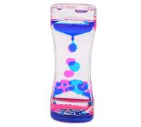 CFTGIW Temporizador de Burbujas de Movimiento Líquido Acrílico Relajante Diversión Fascinante Efecto Visual Reloj de de Aceite Juguete Sensorial Líquido El Azul Guía El Movimiento hacia Abajo en un