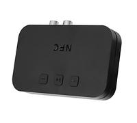 CFTGIW Ti?800 USB Inalámbrico 5.0 Receptor de con Puerto Auxiliar A2DP de 3,5 Mm para Altavoz de Automóvil Teléfono NFC Conectado Otro NFC Este Soporte Integrado Puede Tocar Directamente