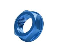 CFTGIW Tuerca del Eje de la Rueda Trasera de la Motocicleta M22x1.5 Reemplazo de Aluminio para KX125, YZ250F, CRF250R, CRF450R, CRF250X, CRF450X y Más (BLUE)