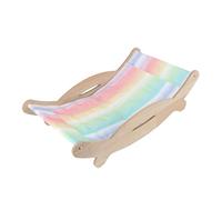 CFTGIW Tumbona Refrescante para Gatos, Tapete de Hielo, Hamaca de Madera para Gatos, Cama para Gatitos, Muebles de Cama Elevados para Perros, Mascotas Que Ofrecen una Estructura Que Combina un