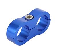 CFTGIW Universal AN10 Aleación de Aluminio Manguera de Aceite Tubo Separador Abrazadera Accesorio de Modificación del Automóvil El Servicio 2 Tiene Orificios, ¿es de Aluminio? 1 Calidad y Hace qué