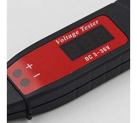CFTGIW Universal Multifuncional Coche Digital LCD Eléctrico 5-36V Prueba de Voltaje Pluma Detector Probador Luz LED Herramienta de Diagnóstico Automotriz LED de Voltaje para Retroiluminado Verde 5