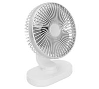 CFTGIW Ventilador de Escritorio Oscilante Automático USB Recargable Silencioso Portátil Pequeño Refrigerador de MesaÁngulo Plateado the Is Control Ventilador de EscritorioVentilador de Mesa (SILVER)