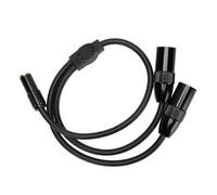 CFTGIW XLR a 6.35 Mm Cable Divisor de 6. Pies Salida Precisa de .35 Mm Femenino a XLR Cable de Adaptador Estéreo Masculino para una Mezcladora de Grabadora de Cámara un Dígito Masculino 3p Macho de