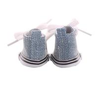 CFTGIW Zapatos de Lona para Muñecas de 14 Pulgadas para Zapatillas Deportivas para Muñecas Accesorios Niñas/Zapatos de Tela por Centímetro Encantador 14 Este Increíble (Navy)