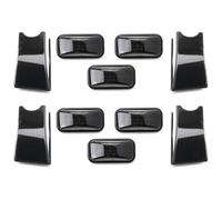 CFUNMNVBVZ Faros Coche Para Hummer H2 SUV/SUT 2003-2009 Carcasas Luz Marcador Techo Cabina Delantera Trasera Coche Lámparas Rojas Ámbar Indicador Espejo Lateral Señal Giro(10pc No Bulb1)