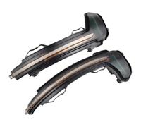 CFUNMNVBVZ Intermitentes Dinámicos Para VW Para T&iguan MK2 Para T&OUAREG MK3 2017-2020 Luz Intermitente Señal Giro Espejo Lateral Indicador 2 Piezas Dinámico(Dynamic Yellow Blue)