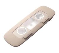 CFUNMNVBVZ Techo Luz Mapa Trasero Para VW Para Golf MK6 Para Jetta Para Passat B7 CC 56D 947 291 1K0 947 291A Luz Repuesto Lámpara Lectura Techo Coche Trasera(Beige)