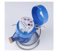 CFWWSAQ Medidor de Flujo de Agua, Lectura del Medidor Medidor De Agua DN20 Fotoeléctrico Lectura Directa Transmisión Remota Medidor De Agua Fría Y Caliente M-Bus 485 Control Remoto con Cable(DN25)