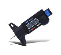 CFWWSAQ Micrómetro, 0.01mm micrómetro Digital 0-25mm LCD Medida DE Profundidad ELECTRÓNICA Pista Medida Metal Medida CALGUA DE Fibra DE Carbono Instrumentos de medición de Altura(Plastic)