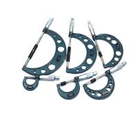 CFWWSAQ Micrómetro, Micrómetro de Espiral Exterior 0-25mm / 25-50mm / 50-75mm / 75-100mm 100-125mmacuracy 0.01mm Gauge Vernier Calibrador Herramientas de medición(175-200mm)