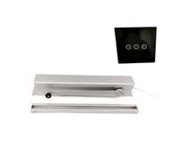 CFWWSAQ Motor Puerta Corredera Smart Electric Window Opener DC24V AC220V For Casement Window Close/Open Home RF Remote Control Y Rain Sensor Optional(Kit10)