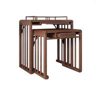 CFY652 Mesa de ofrenda de Riqueza de Estilo Chino con barandilla, Mesa combinada for Incienso en la Sala de Estar.