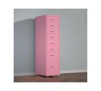 CFY652 Mueble Archivador Archivador de Metal de Gran Capacidad de 8 Capas, Armario Organizador de Datos y Archivos Multifuncional, cajón de Almacenamiento for Oficina Cajonera Oficina(Pink)