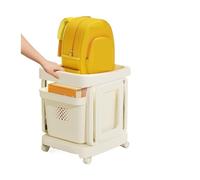 CFY652 Multifuncionales Estante de Almacenamiento Archivos, Estante Datos con Carrito móvil, estantería Multicapa Debajo la Mesa Mochila Escolar en casa Cajonera Oficina