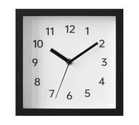 CFY652 Reloj de Pared Modern Wall Clock for Living Room Silent Operation Battery Powered Practical Decorar(Negro)