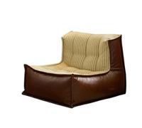 CFY652 Salón Single Sofa Lazy for Living Room Tatami Floor Balcony Lounge Chair Sofá