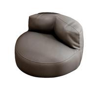 CFY652 Salón Tatami Bean Bag Sofa with Backrest Lazy Recliner for Lying Down and Sleeping Sofá(Grey)