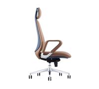 CFY652 Sillas de Oficina Silla de Oficina de Lujo, Silla de Ordenador, Silla de Estudio en casa, Silla de Oficina, Silla giratoria cómoda Office Chair(Bruin)