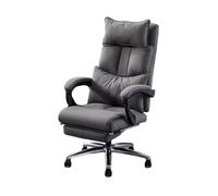 CFY652 Sillas de Oficina Silla de Ordenador for Uso doméstico, Silla ergonómica cómoda, Silla de Oficina ejecutiva, Descanso for el Almuerzo, Silla de Oficina reclinable Office Chair(Grey)
