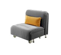 CFY652 Sofá Cama Plegable Sofá Cama Plegable, sofá Cama, sofá Individual tapizado con Rueda, Cama de Invitados for Sala de Estar, Oficina en casa Salón(Grey,80cm)