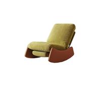 CFY652 Sofá Cama Plegable Swivel Rocking Recliner Chair Lounge Sofa Zero Gravity Chair Napping Bed For Bedroom/Patio Salón(Green)