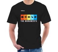 CFZQYALNB VeloVoices Monuments T Shirt Men and Women S-5XL Cycling Paris Roubaix 071902 Men