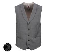 CG Club Of Gents Hombre Boda Chaleco de Traje Philipp Verde 10.158S0 440033
