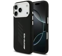 CG MOBILE AMG - Carcasa de silicona para iPhone 17 Pro (negro)