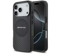 CG MOBILE AMG Gráficos transparentes de doble capa compatible con MagSafe Funda para iPhone 17 Pro (Negro)