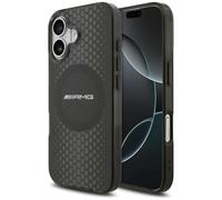 CG MOBILE AMG Gráficos transparentes de doble capa compatibles con MagSafe Funda para iPhone 17 (Negro)