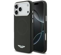 CG MOBILE Aston Martin HC FW Logo Compatible con MagSafe Funda para iPhone 17 Pro Max (Negro)