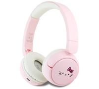 CG Mobile Auriculares Bluetooth Hello Kitty con logotipo facial, color rosa