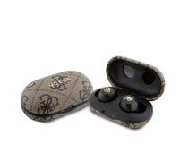 CG MOBILE Auriculares Guess TWS - ENC 4G - con Estuche de Carga - (Marrón)