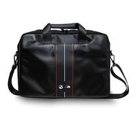 CG MOBILE BMW BMCB15COMSCAKR - Bolsa para BMW (16", diseño de rayas negras), color negro y rojo, Negro