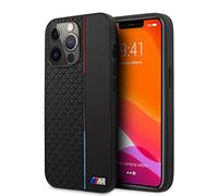 CG MOBILE BMW BMHCP13XTRTBK - Funda para iPhone 13 Pro MAX 6,7", Color Negro, colección Triangles