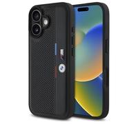 CG Mobile BMW BMHCP16S23PUPVK - Carcasa rígida para iPhone 16 de 6,1", Color Negro