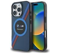 CG MOBILE BMW BMHMP16L23HTPUV Funda para iPhone 16 Pro 6.3" Marine Motorsport IML Circle compatible con MagSafe