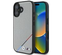 CG Mobile BMW BMHMP16S23PUPDG - Carcasa rígida para iPhone 16 de 6,1", Color Gris