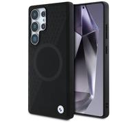 CG MOBILE BMW - Funda de piel para Samsung Galaxy S25 Ultra compatible con MagSafe, color negro